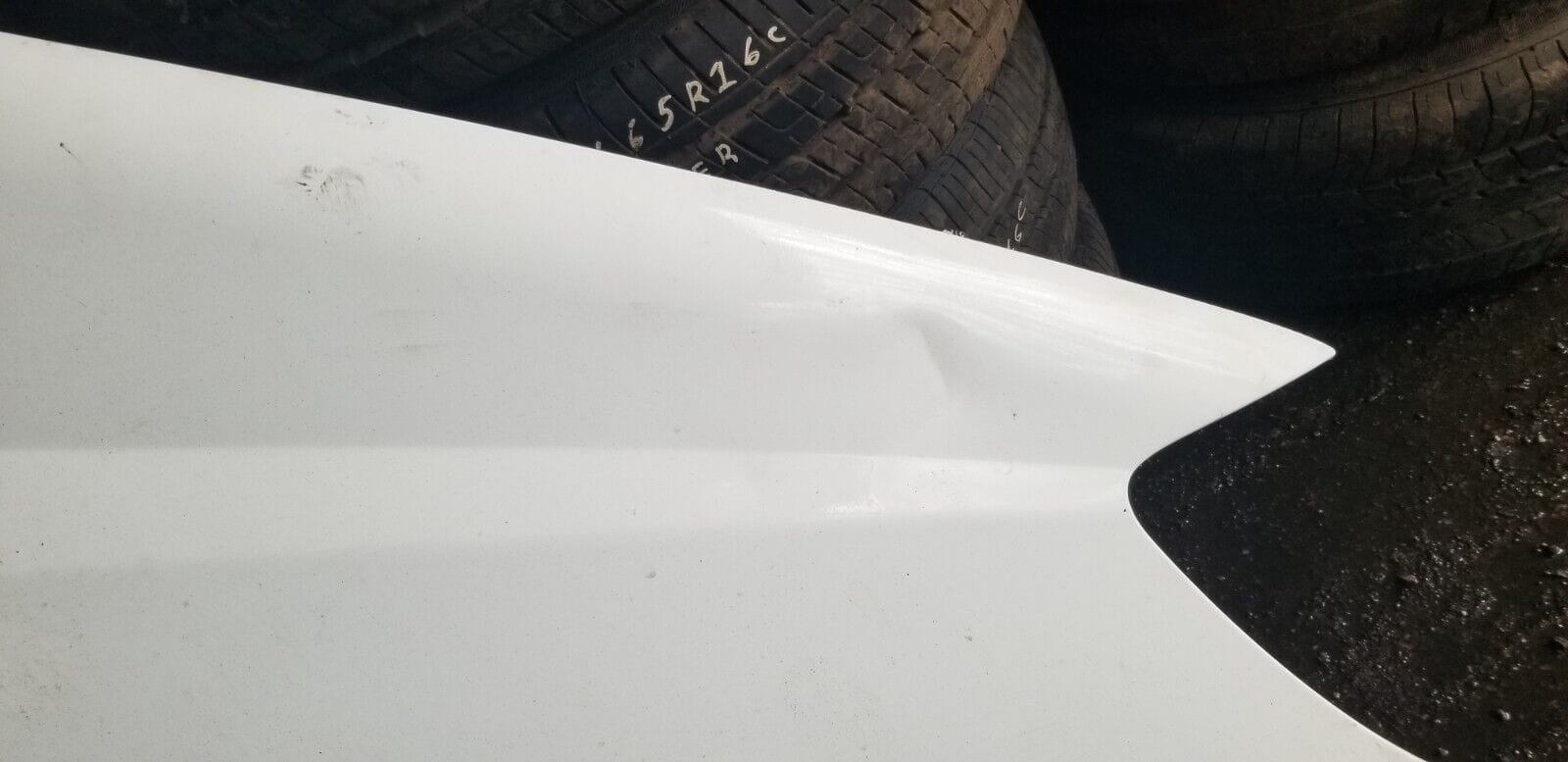 Mercedes Sprinter W906 2.1 Front Driver Side White Wing 2007-2013 - Image 3