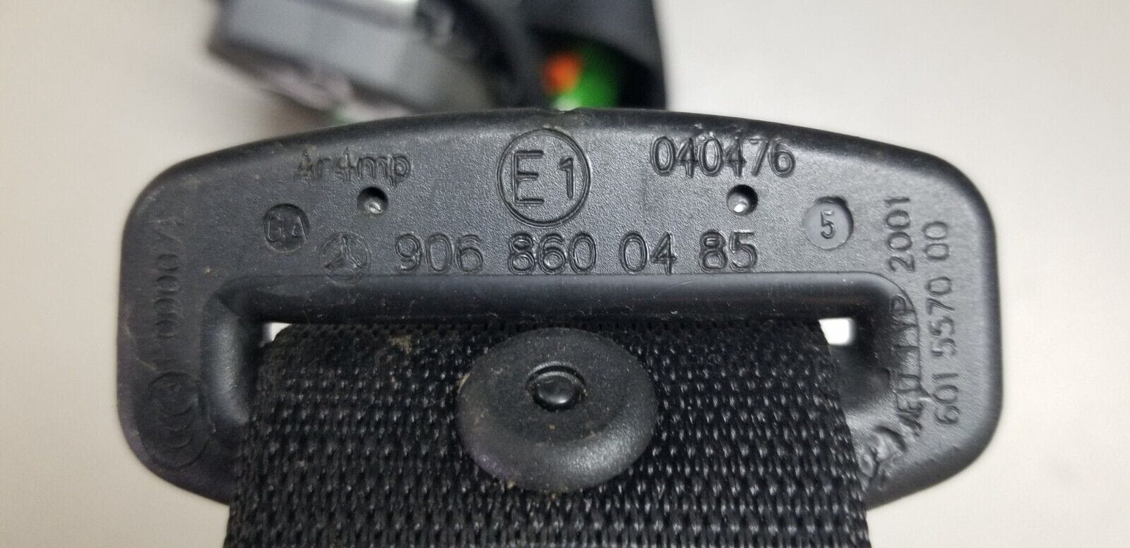 MERCEDES SPRINTER W906 FRONT RIGHT O/S/F SEAT BELT A9068600485 - Image 8