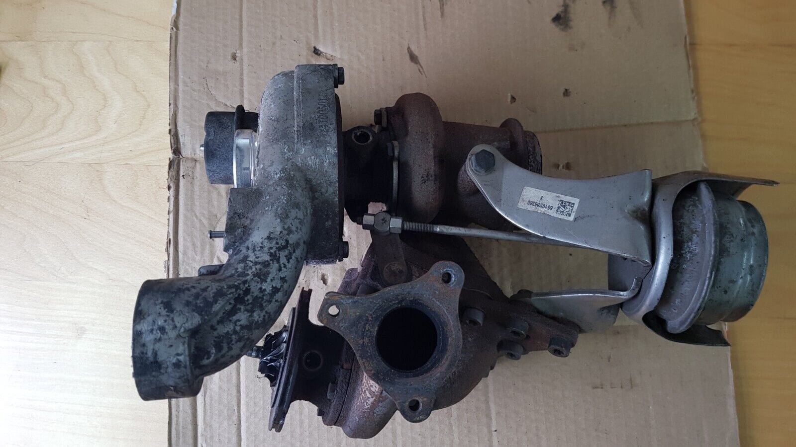 Mercedes Turbocharger Sprinter B906 2.1 D 651.955 A6510900980 Bi-Turbo - Image 5