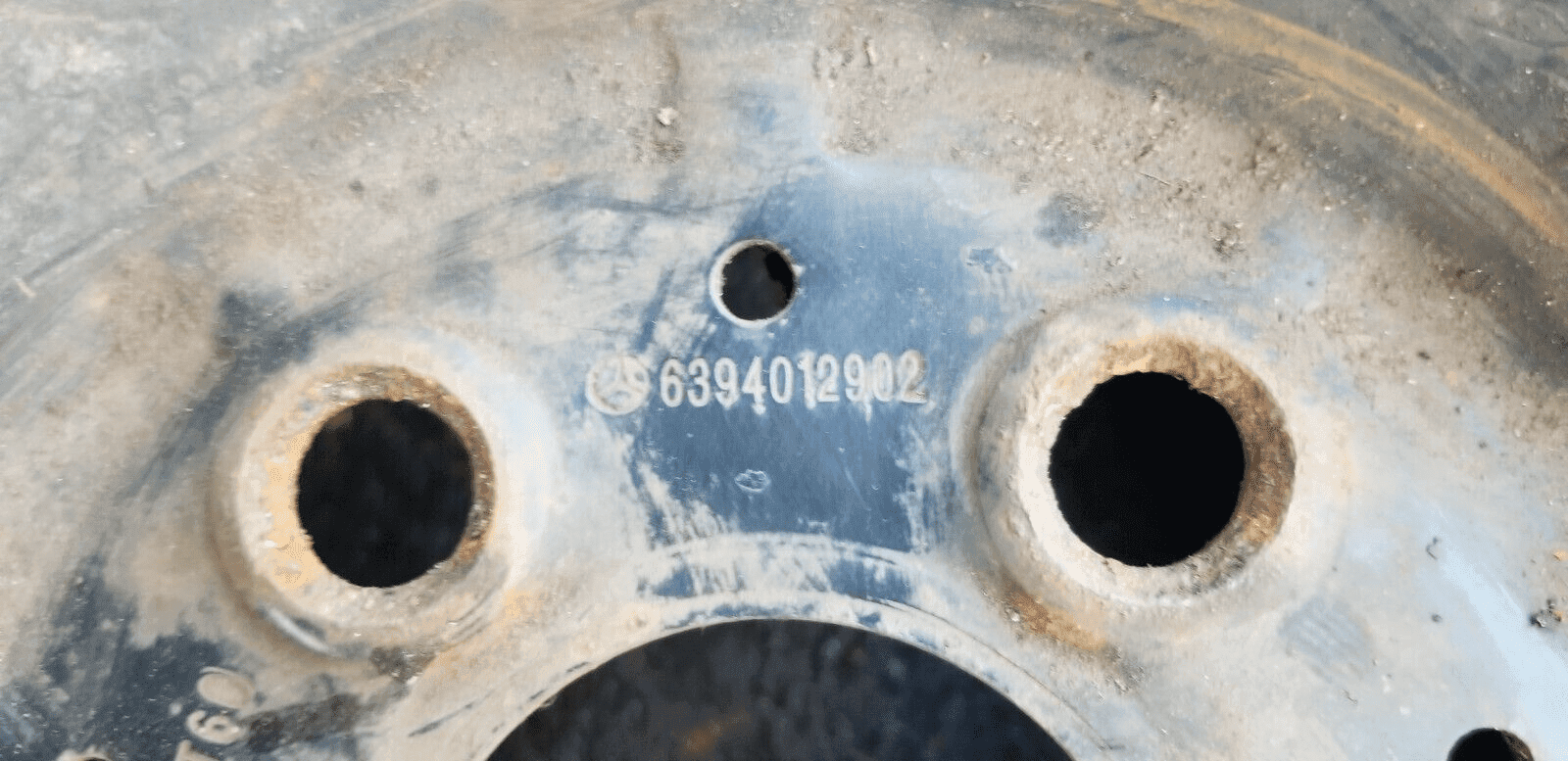 Mercedes Benz VITO A6394012902 6.5 Jx 16H2 STEEL WHEEL&TYRE - Image 3