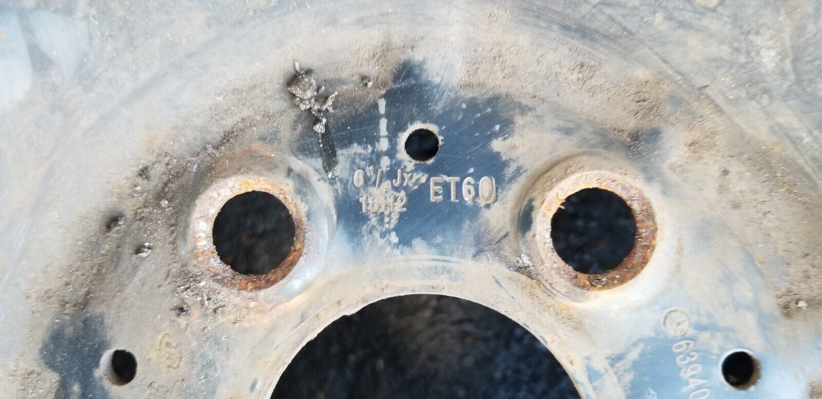 Mercedes Benz VITO A6394012902 6.5 Jx 16H2 STEEL WHEEL&TYRE - Image 4