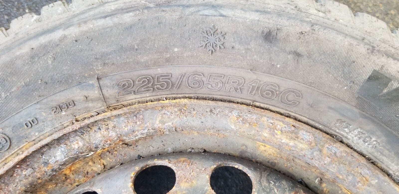 Mercedes Benz VITO A6394012902 6.5 Jx 16H2 STEEL WHEEL&TYRE - Image 7