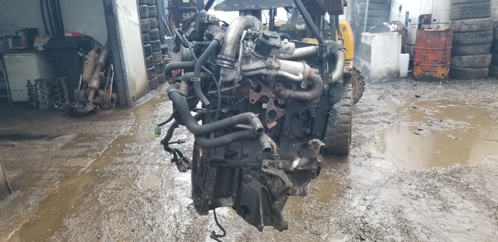 Nissan Qashqai 1.5DCI 2009 Engine