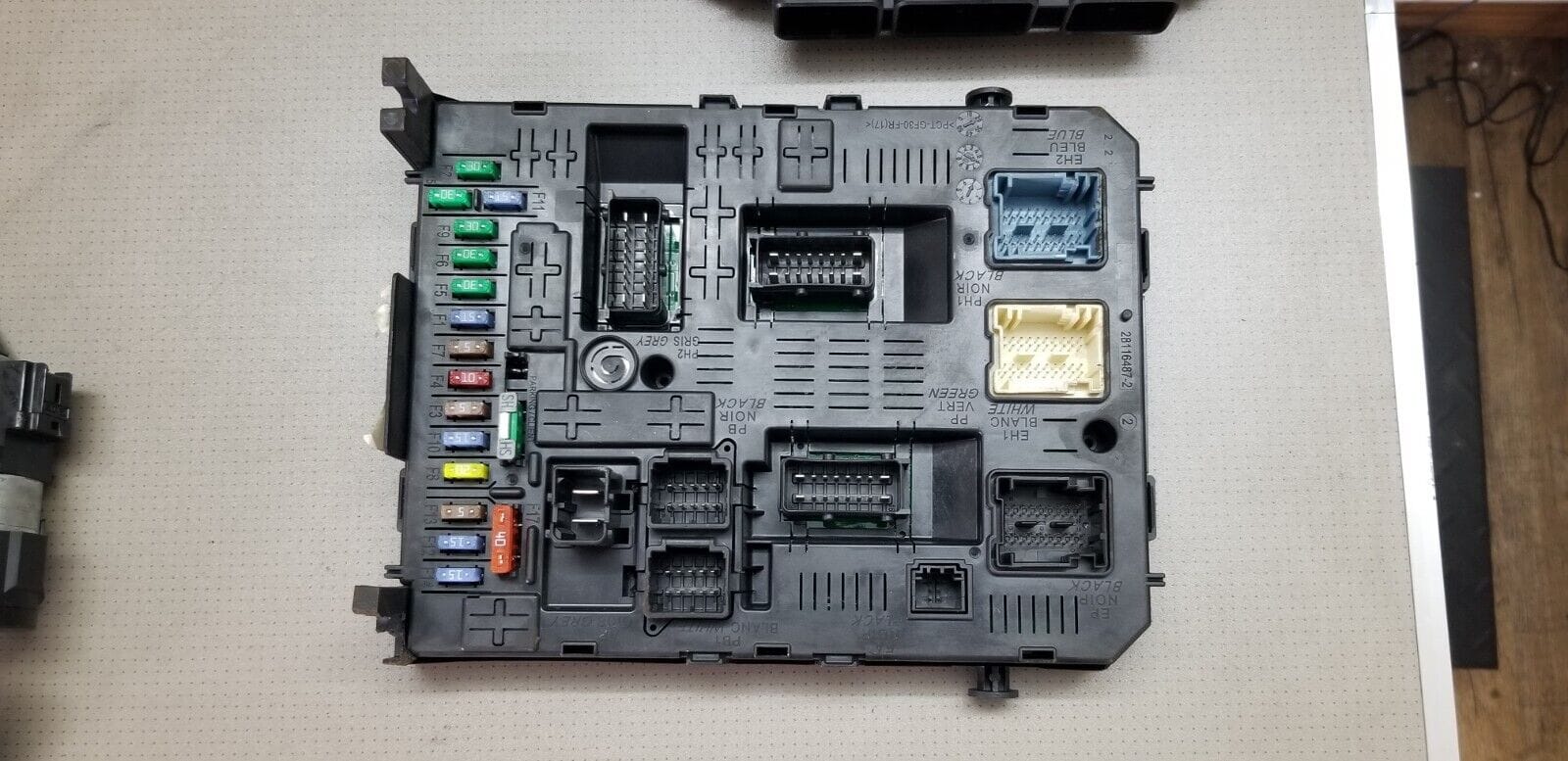 Peugeot Hdi 1.6 HDI ECU KIT/ Ignition Lock Set + Key 0281013872 - Image 6