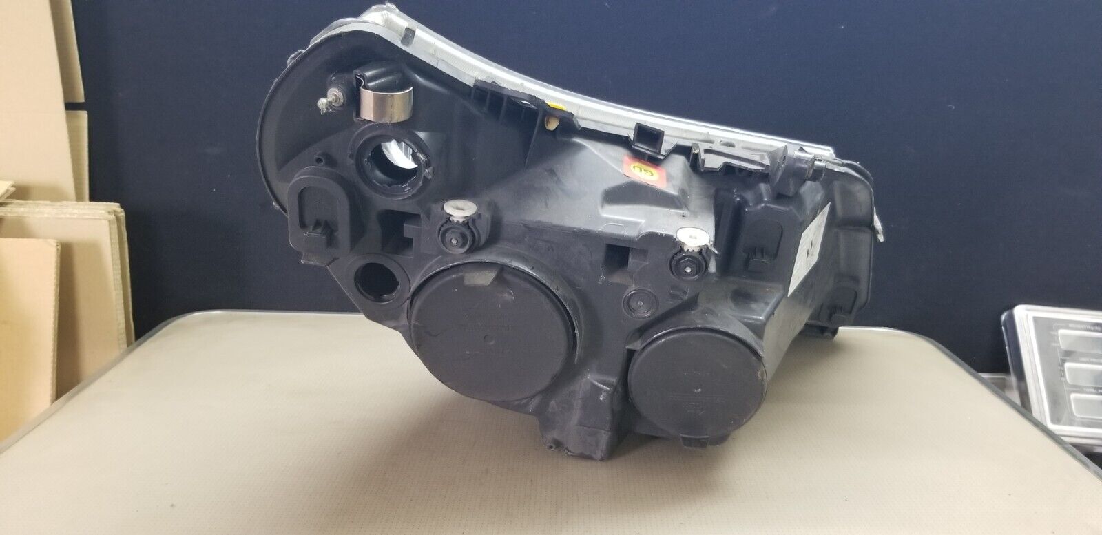 PEUGEOT BOXER CITROEN RELAY 11-14 PASSENGER N/S HEADLIGHT 1348377080 - Image 4