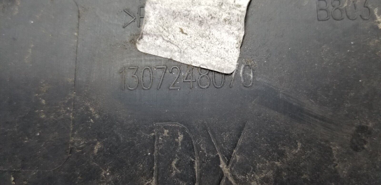 PEUGEOT BOXER EXTERIOR BODY TRIM RIGHT CENTRE 1307248070 2018 - Image 4