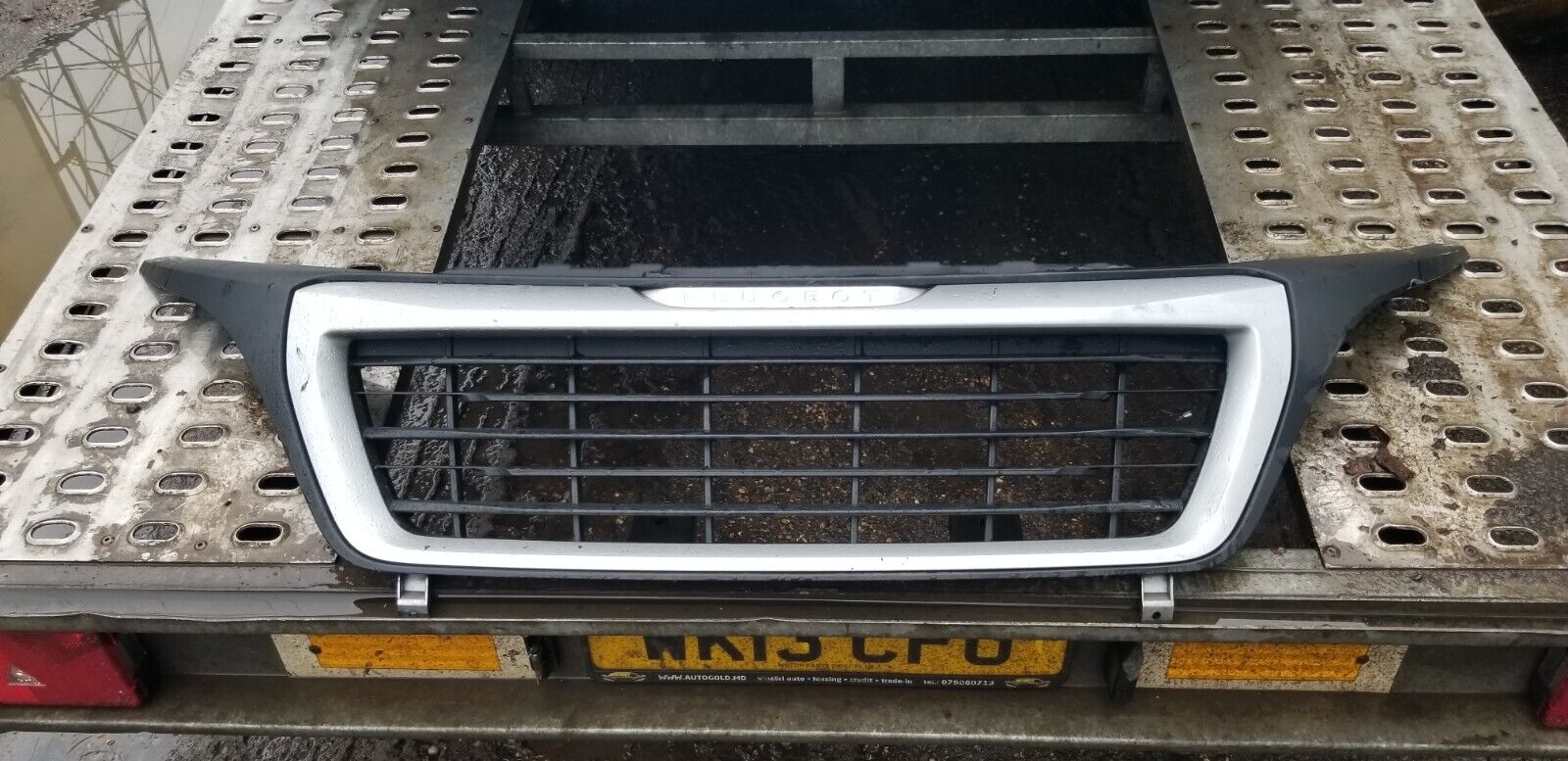 Peugeot Boxer 2018 Front Bumper Upper Radiator Grill 1314847070