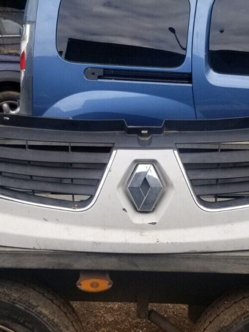 Renault Trafic 07-14 Front Bumper Upper Radiator Grill Panel White