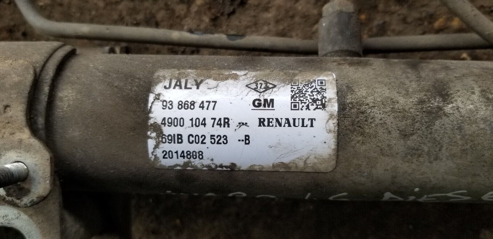 Renault Trafic Power Steering Rack 2015 1.6 Diesel 93868477 - Image 3