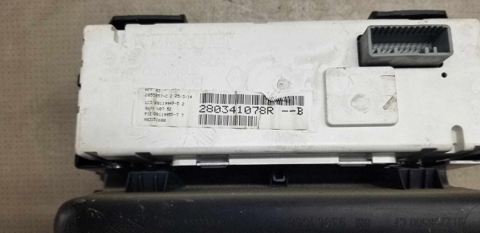 Renault Trafic Ii (X83) 2013 Dashboard Lcd Screen Display 280341078R - Image 5