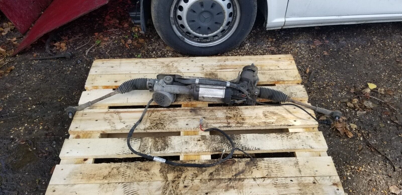 Skoda Octavia Diesel Mk2 (1Z) RHD 7805501469 Steering Rack