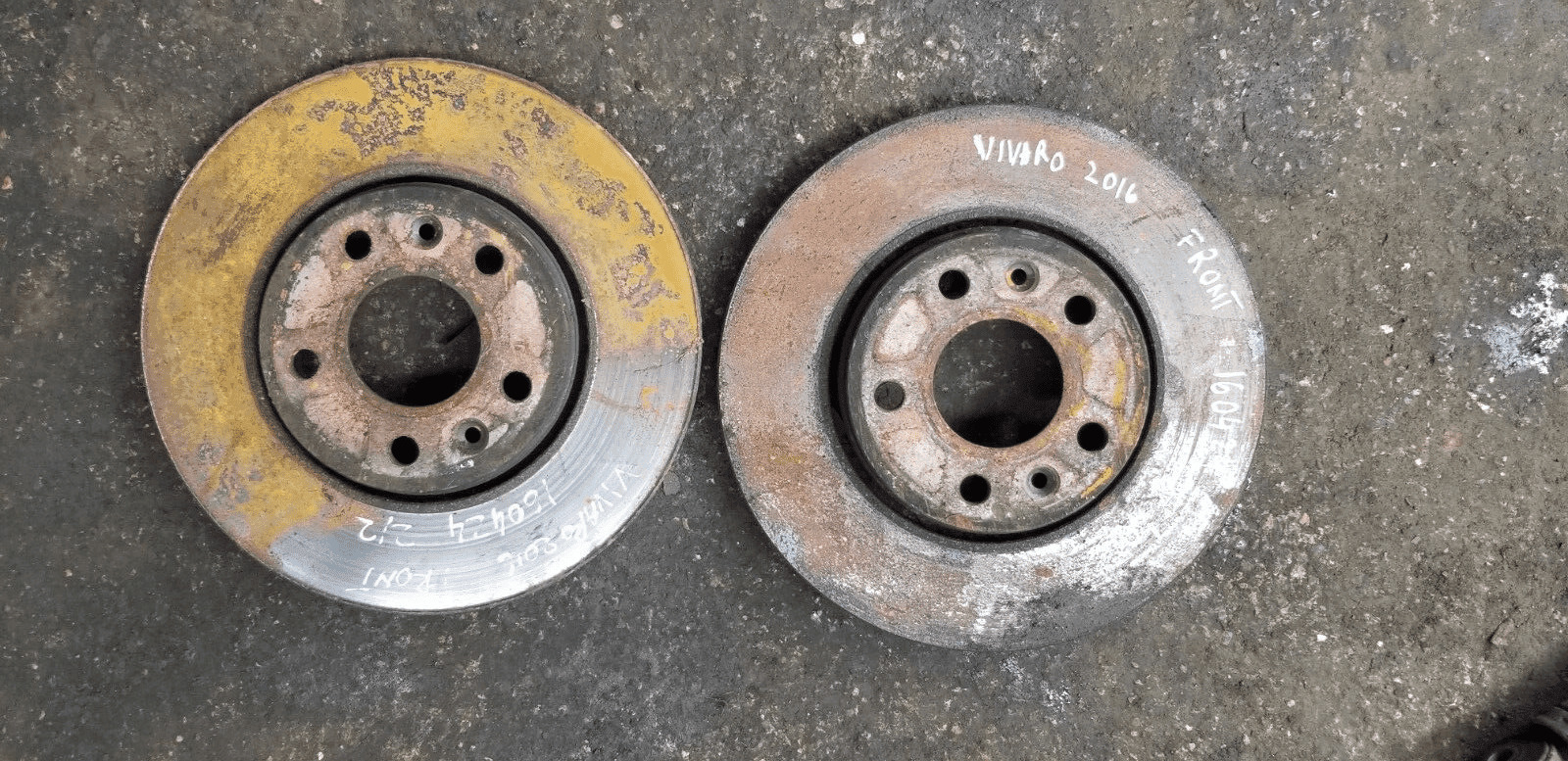 VAUXHALL VIVARO 2016 FRONT BRAKE DISCS