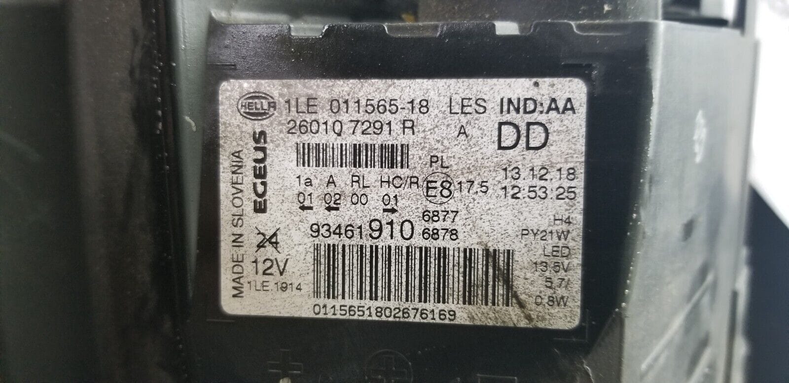 Vauxhall Vivaro Renault Trafic O/S Headlight 2014 - 2019 260107291R - Image 8