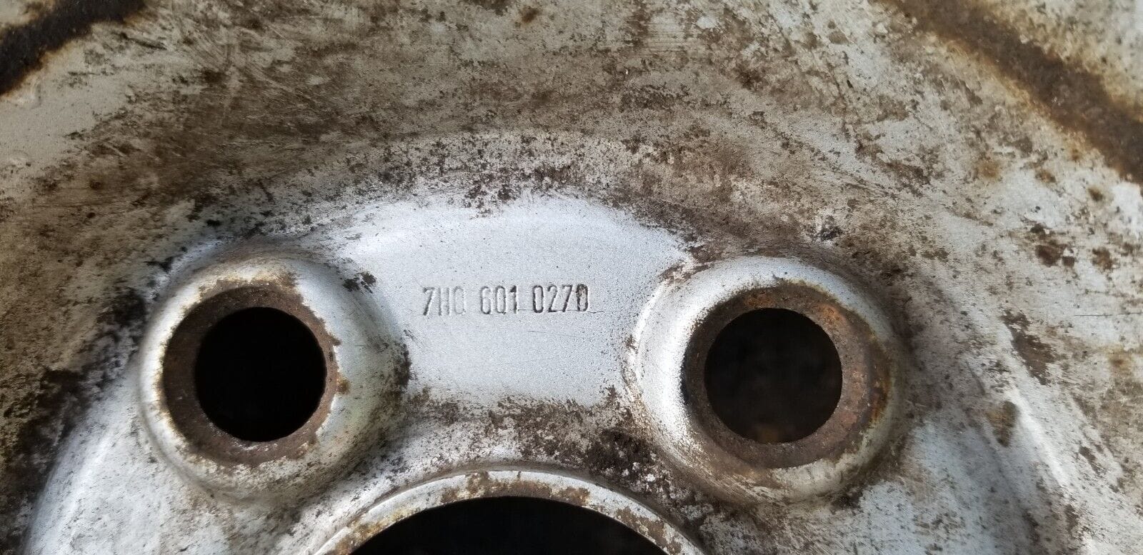 Volkswagen Bus Steel Wheel Rim (7H0601027D) And Tyre 215/65R16C |O - Image 5