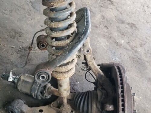 2005 Toyota Land Cruiser 3.0 Diesel Front Suspension Leg Complete Passenger Side
