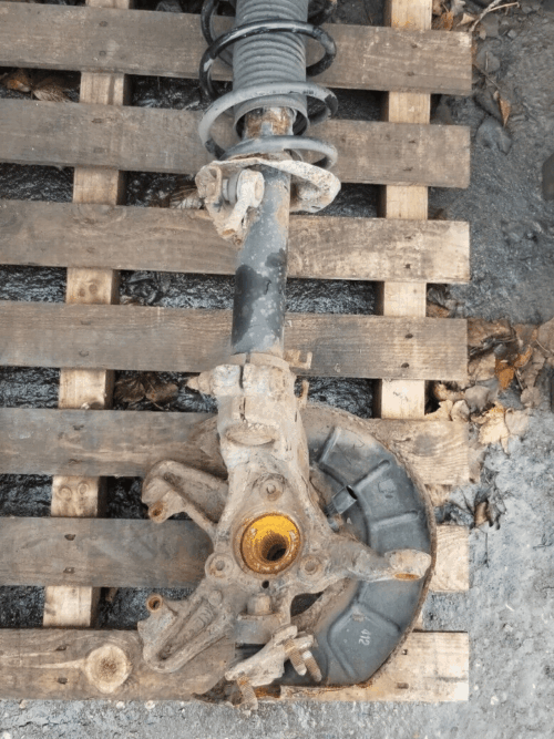 2011 RENAULT KANGOO MK2 SUSPENSION CORNER HUB STRUT FRONT DRIVER SIDE RIGHT