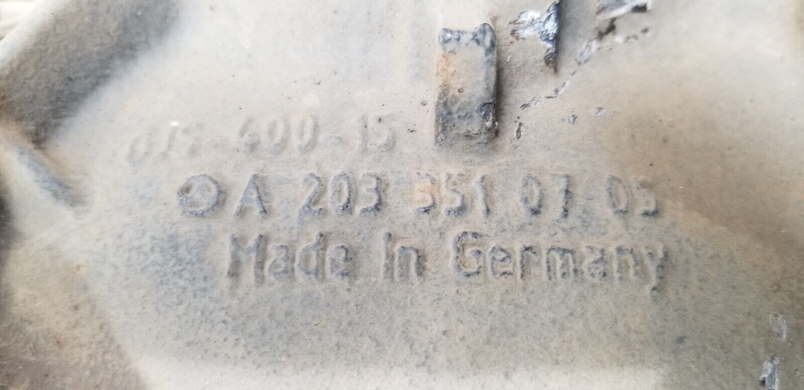 2012 MERCEDES BENZ E250 CDI COUPE REAR DIFFERENTIAL A2043510705 - Image 5