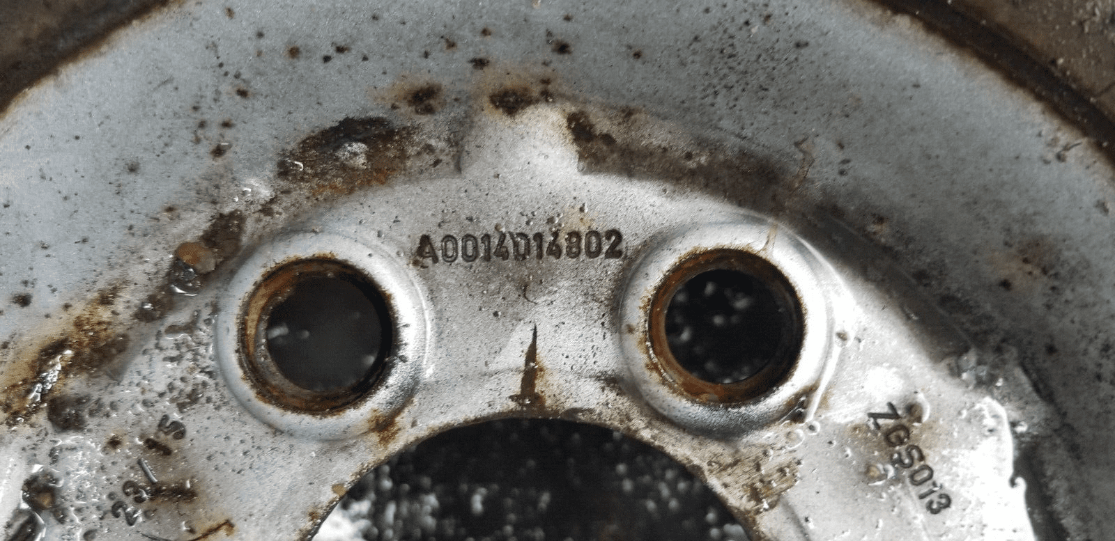 2x MERCEDES-BENZ SPRINTER W906 STEEL WHEEL & TYRE 235/65R16 - Image 3