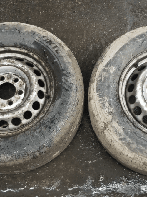 2x MERCEDES-BENZ SPRINTER W906 STEEL WHEEL & TYRE 235/65R16