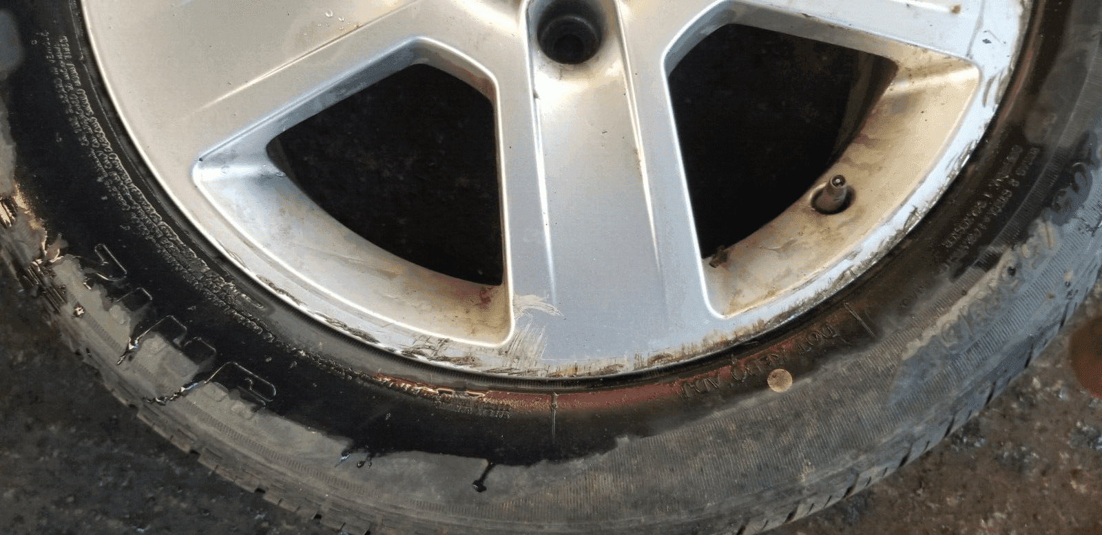 Audi A4 Alloy Wheel 8E0601025B And TYRE 205/55R16 |O - Image 3