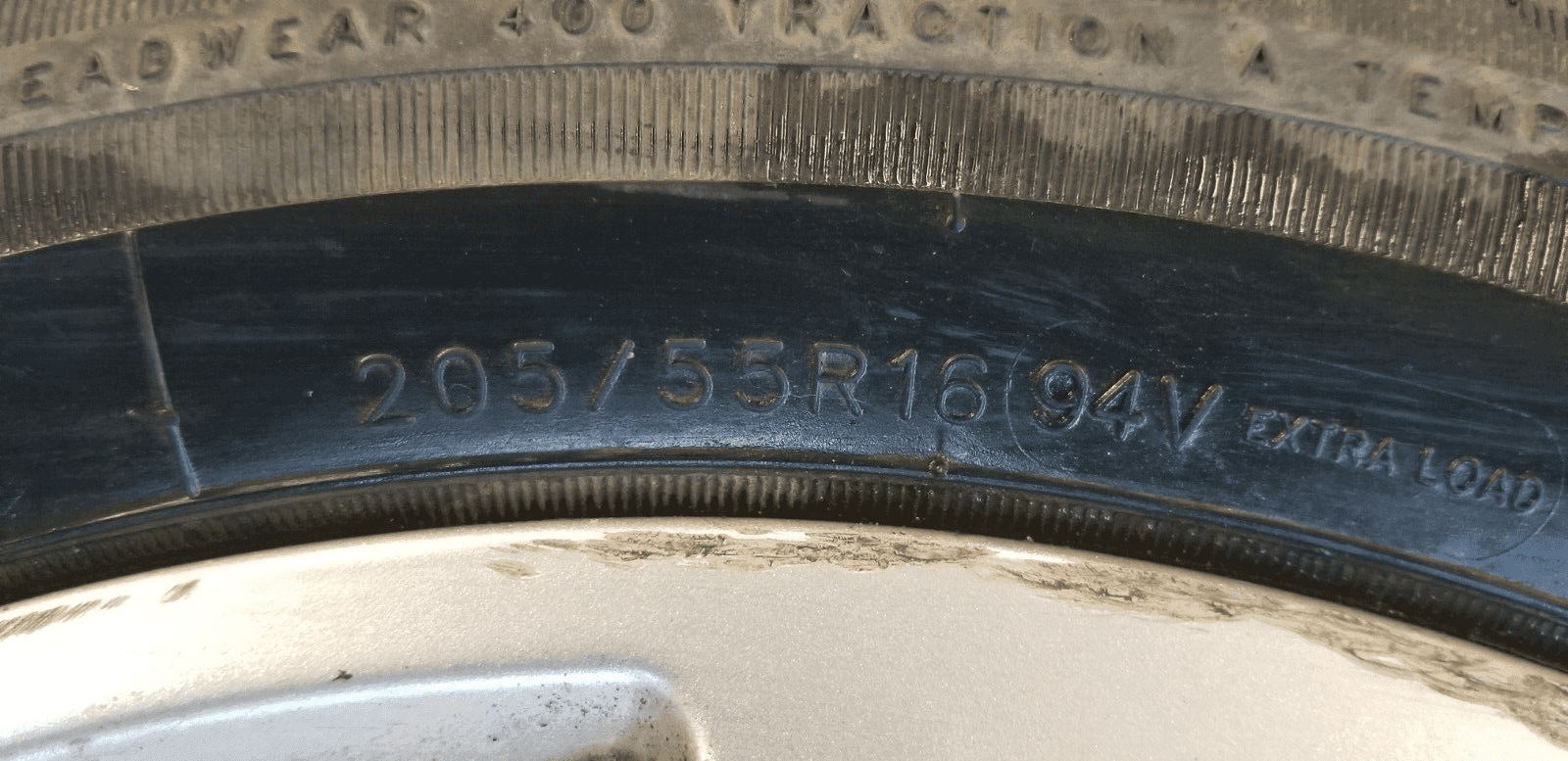 Audi A4 Alloy Wheel 8E0601025B And TYRE 205/55R16 |O - Image 5