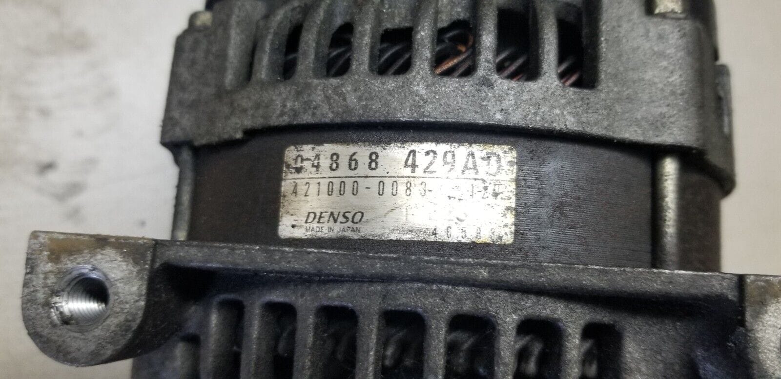 Chrysler Voyager 2.5 Diesel Alternator 421000-0083 |O - Image 5