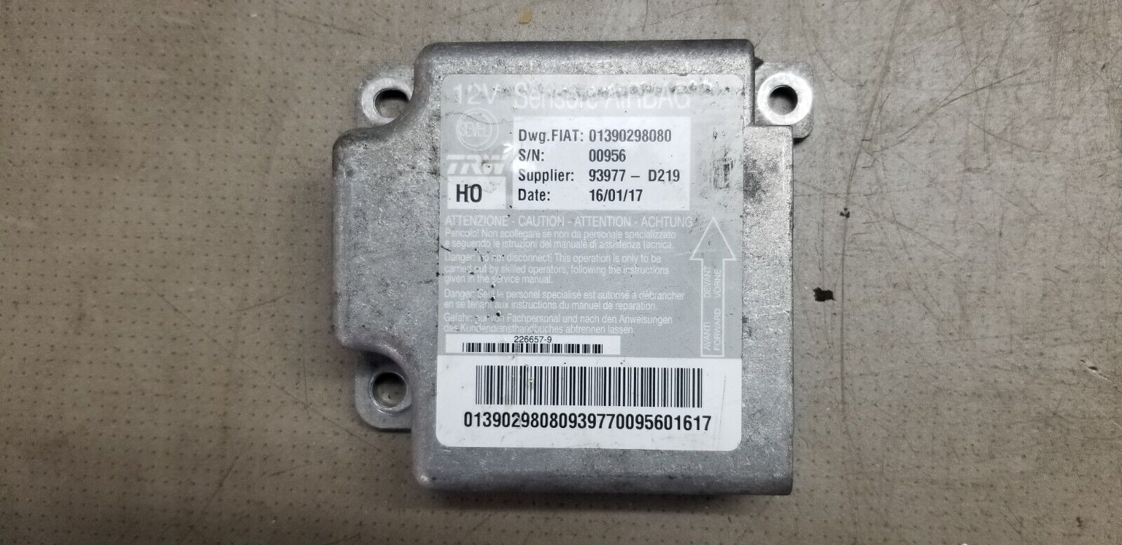 Citroen Relay Peugeot Boxer 2.0 HDI Diesel ECU, HW9809447780, 9692366180 - Image 6