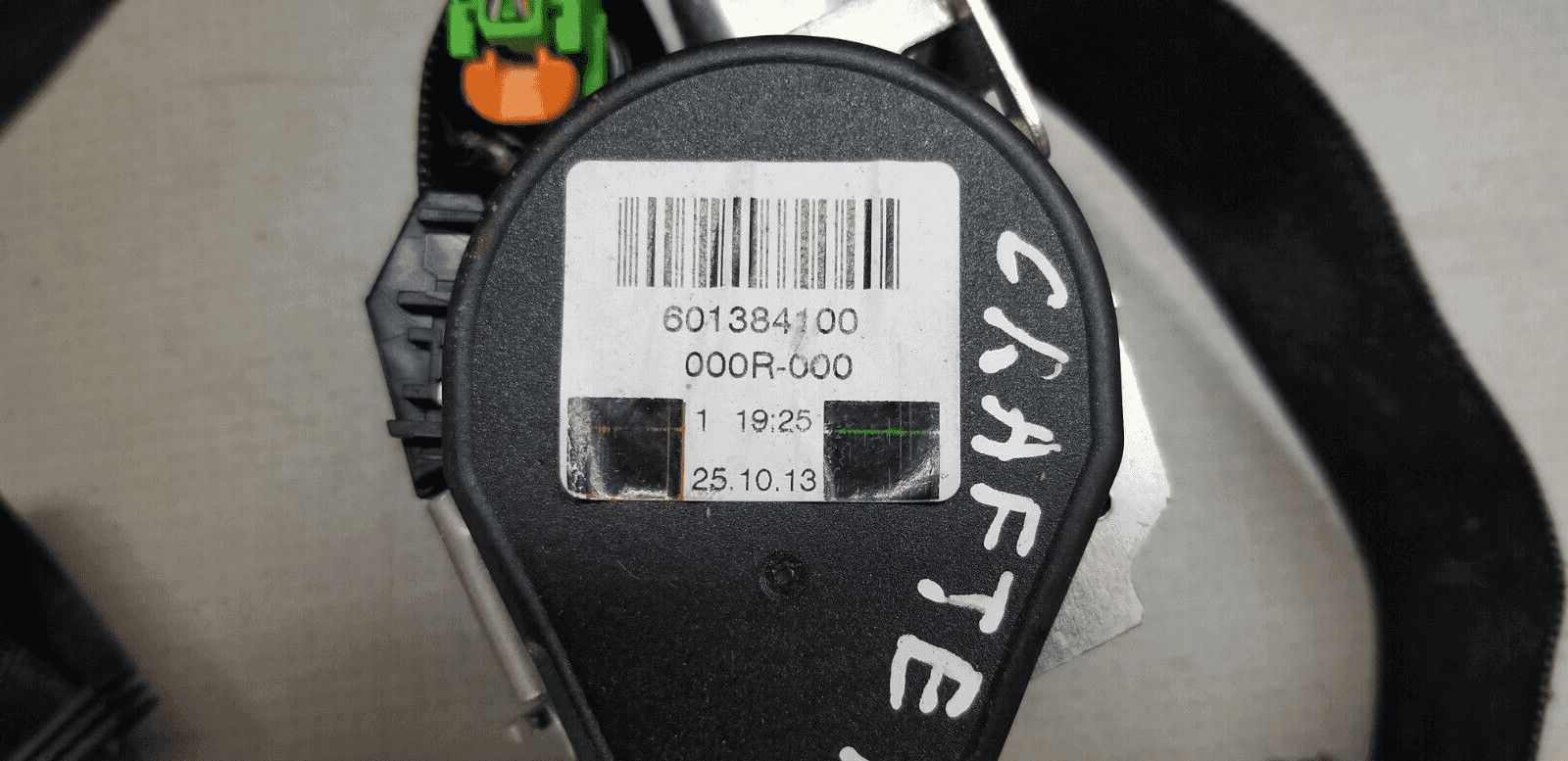 CRAFTER SPRINTER W906 2012 FRONT RIGHT O/S/F SEAT BELT A9068600285 - Image 3