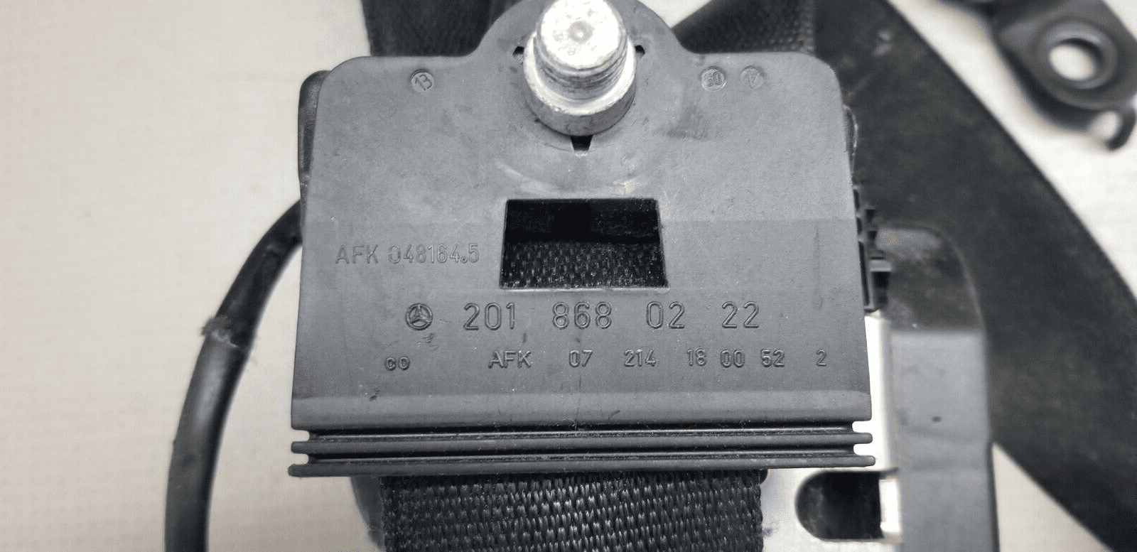 CRAFTER SPRINTER W906 2012 FRONT RIGHT O/S/F SEAT BELT A9068600285 - Image 6