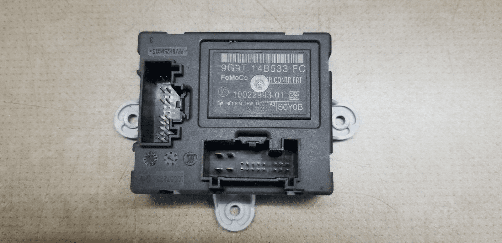 FORD GALAXY DOOR Control Unit 9G9T14B533FC