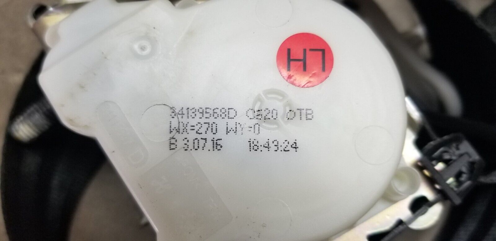 Ford Kuga Mk2 Rear Left - Seat Belt CV44-611B69-AH3JA6 12-16 - Image 3