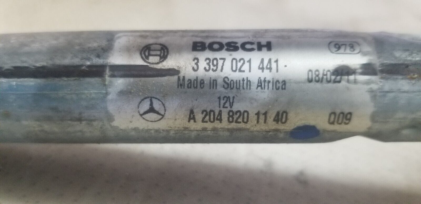 MERCEDES BENZ C CLASS C204 Coupe 2007-2015 Wiper Assembly A2048201140 - Image 5