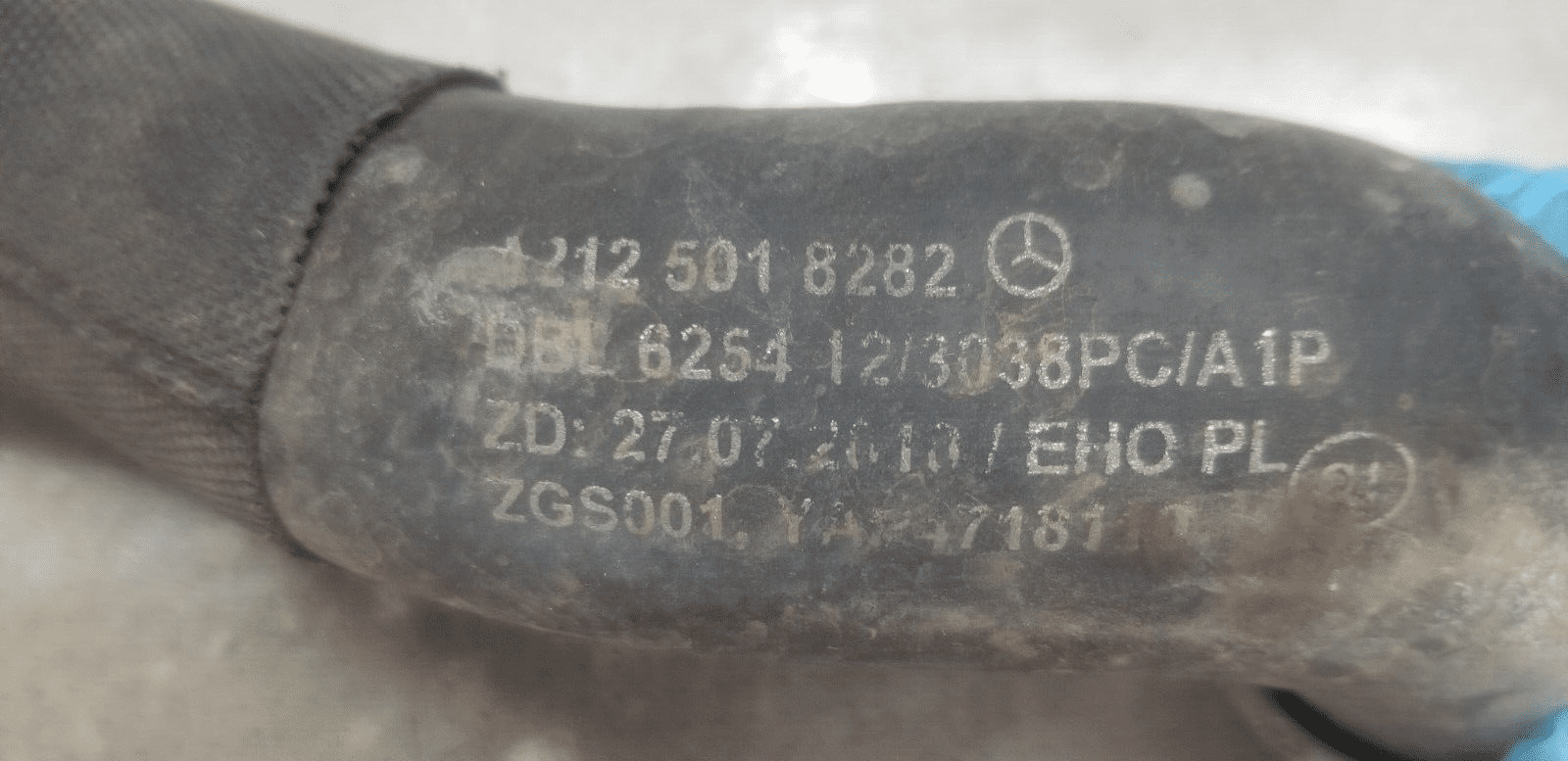 MERCEDES BENZ C E CLASS W212 2007-2014 RADIATOR COOLANT PIPE A2125018282 - Image 4