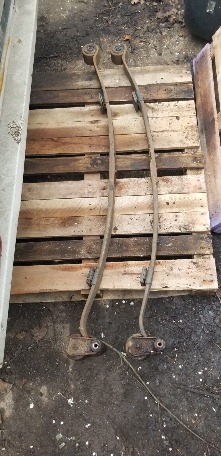 Mercedes Benz Sprinter Mk2 W906 2006-2018 Rear Leaf Springs Pair |O - Image 3