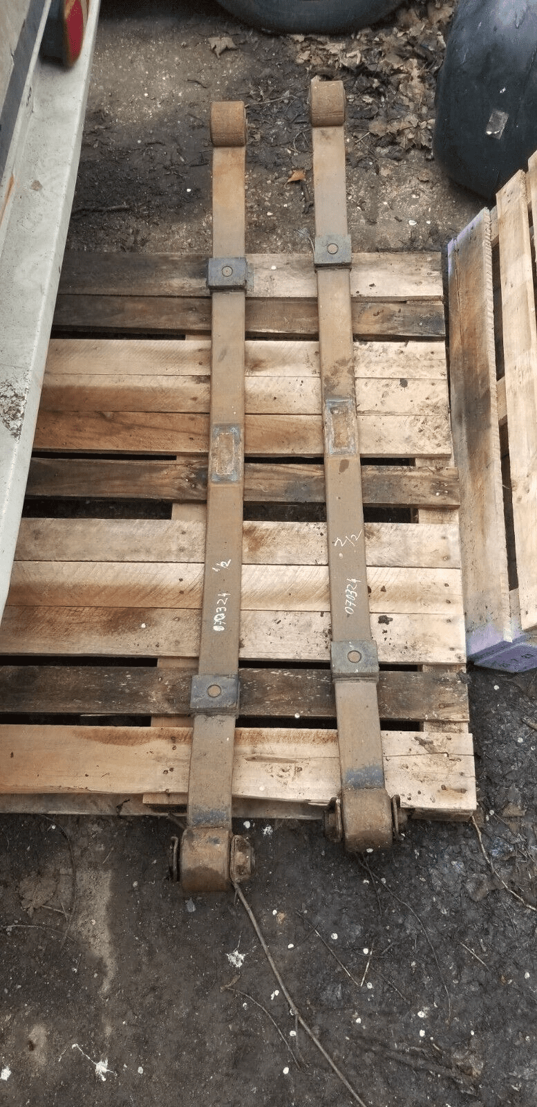 Mercedes Benz Sprinter Mk2 W906 2006-2018 Rear Leaf Springs Pair |O