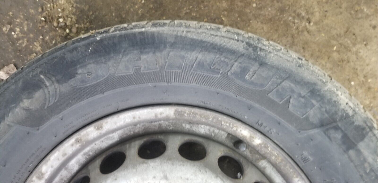 Mercedes Benz Sprinter W906 2015 Steel Wheel And Tyre 235/65R16C |O - Image 5