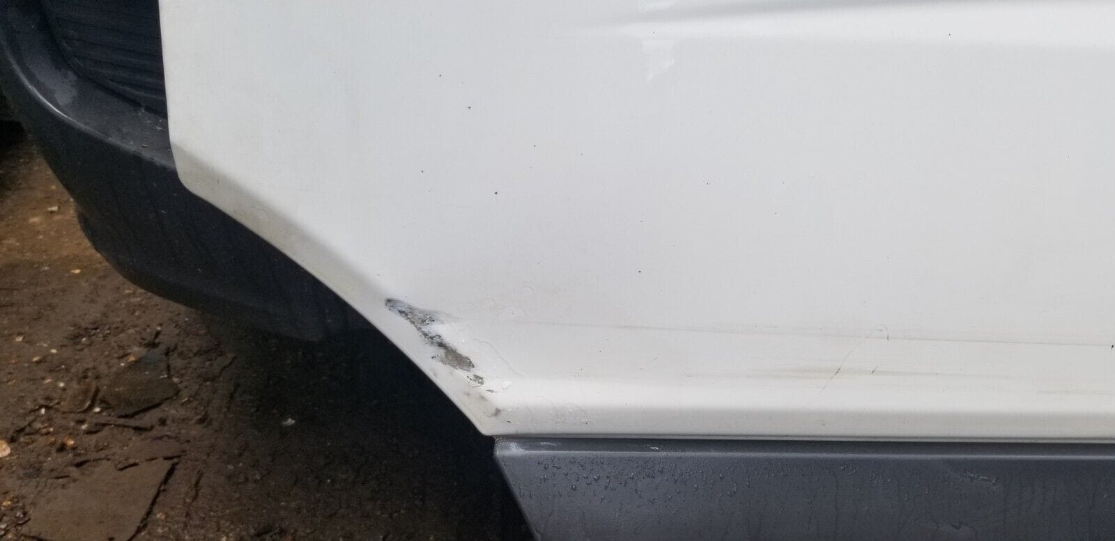 MERCEDES BENZ SPRINTER W906 VOLKSWAGEN CRAFTER PASSENGER SIDE FRONT WHITE DOOR - Image 3