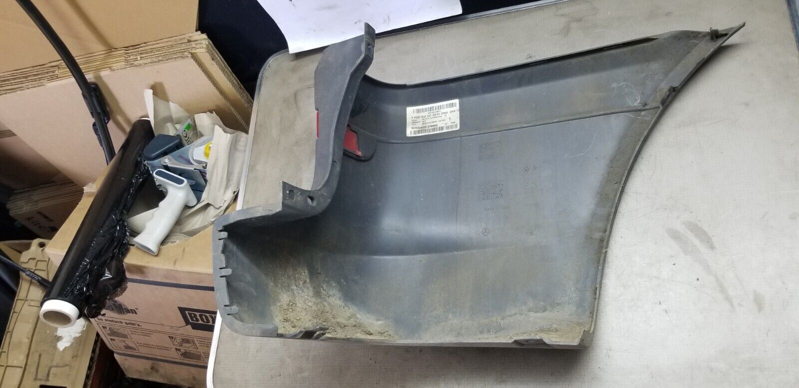 Mercedes Benz W639 Vito Rear Bumper Corner Left Side A6398801271 - Image 4