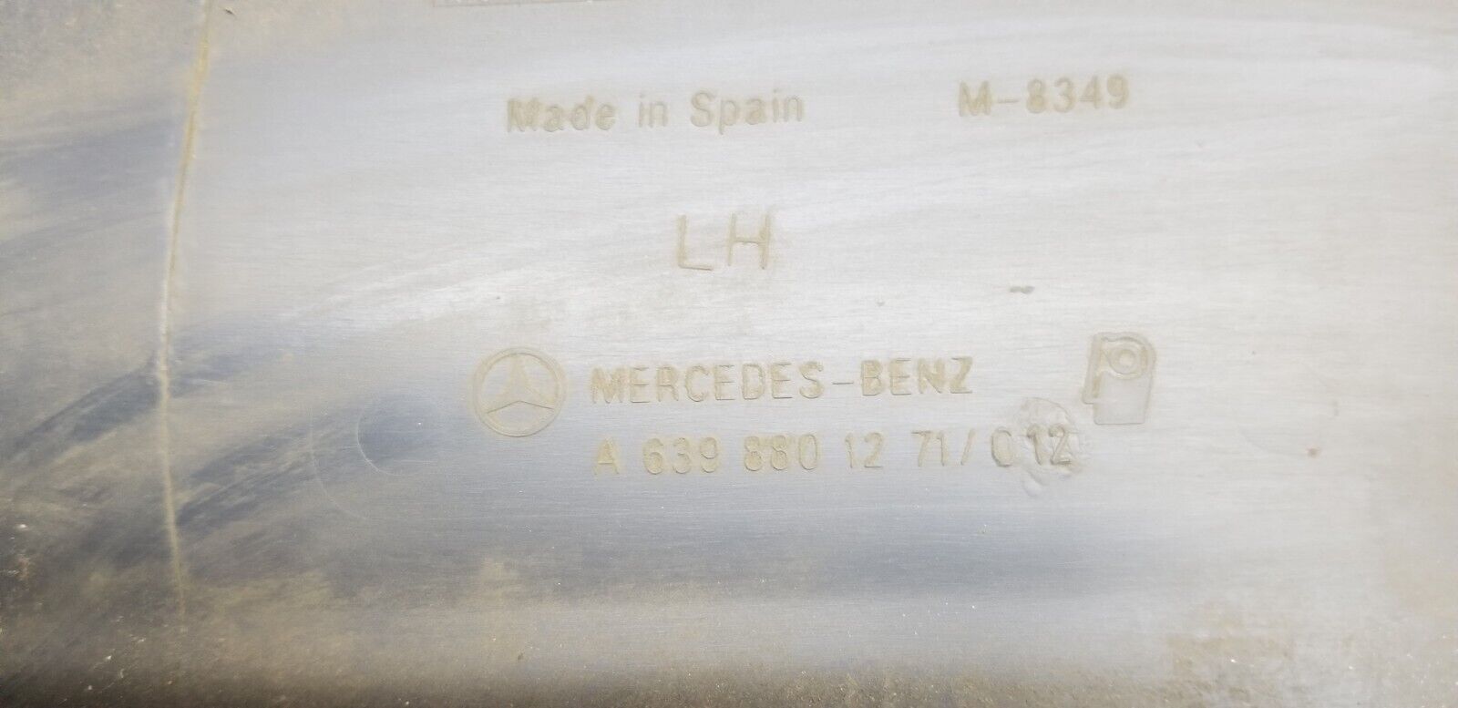 Mercedes Benz W639 Vito Rear Bumper Corner Left Side A6398801271 - Image 5
