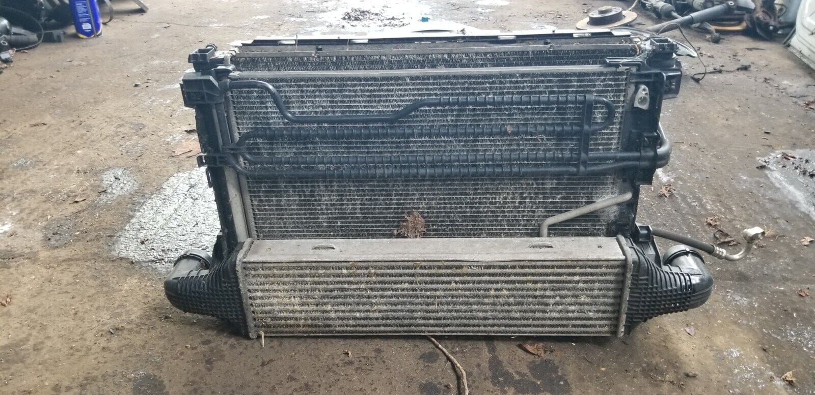 Mercedes Benz C Class Radiator Pack And Cooling Fan 2.1 Cdi Diesel Auto W204 2013 |O - Image 3