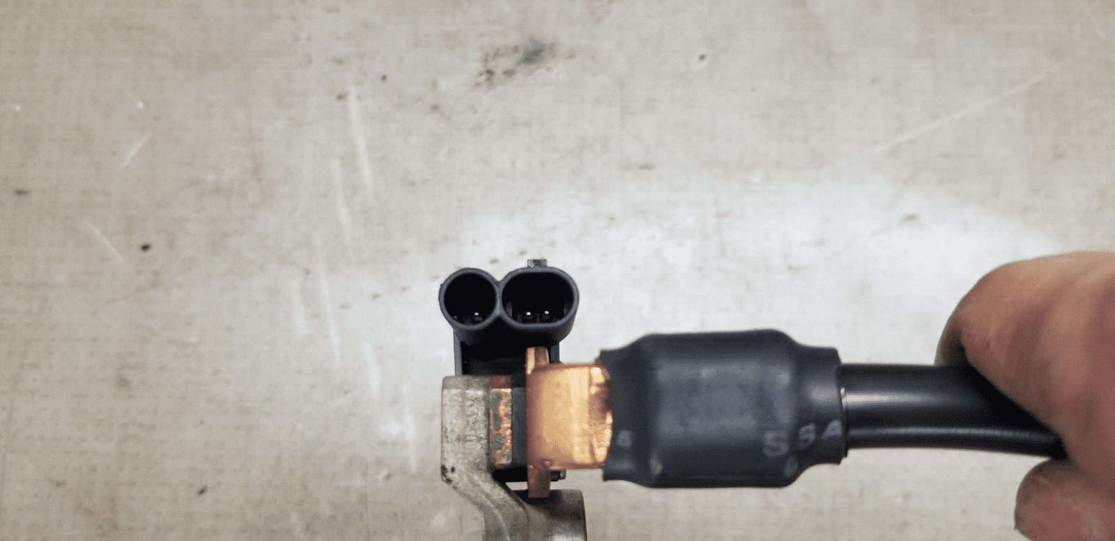 Mercedes Benz E Class Negative Battery Cable Terminal W212 2015 A0009052802 |O - Image 3