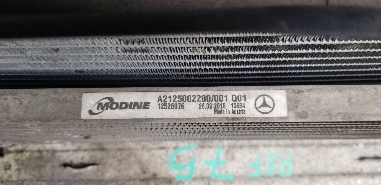 Mercedes Benz E Class Radiator Pack Assembly 2013 2.1 Diesel W212 |O - Image 5