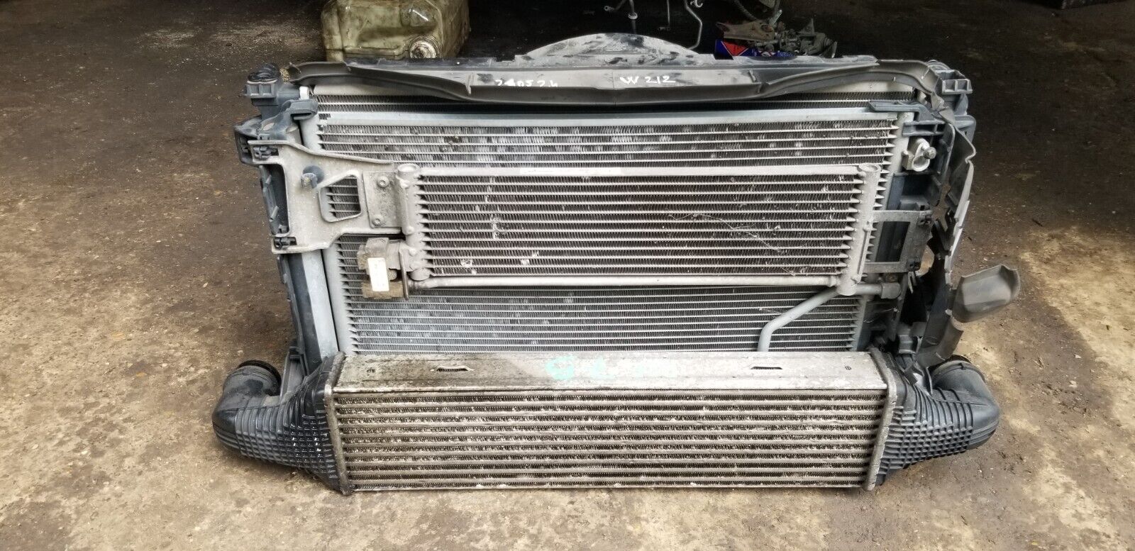 Mercedes Benz E Class Radiator Pack Assembly 2013 2.1 Diesel W212 |O