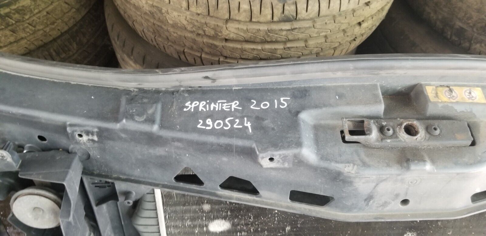 Mercedes Benz Sprinter Front Panel And Radiator Pack A9065050855 W906 2.1L Diesel 2015 |O - Image 3