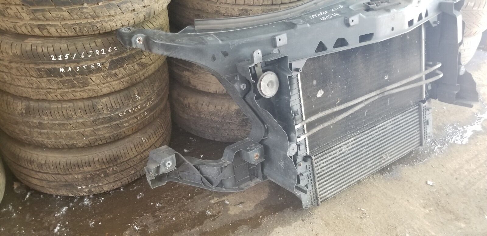 Mercedes Benz Sprinter Front Panel And Radiator Pack A9065050855 W906 2.1L Diesel 2015 |O - Image 4