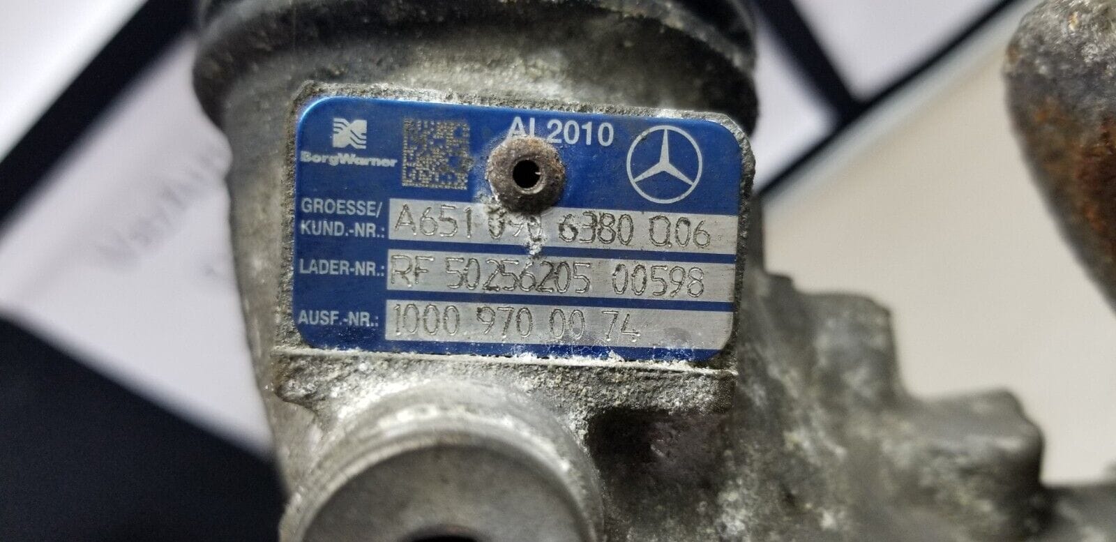 Mercedes Benz Sprinter Turbocharger 2.1D 651.955 Bi-Turbo 2014 - Image 5