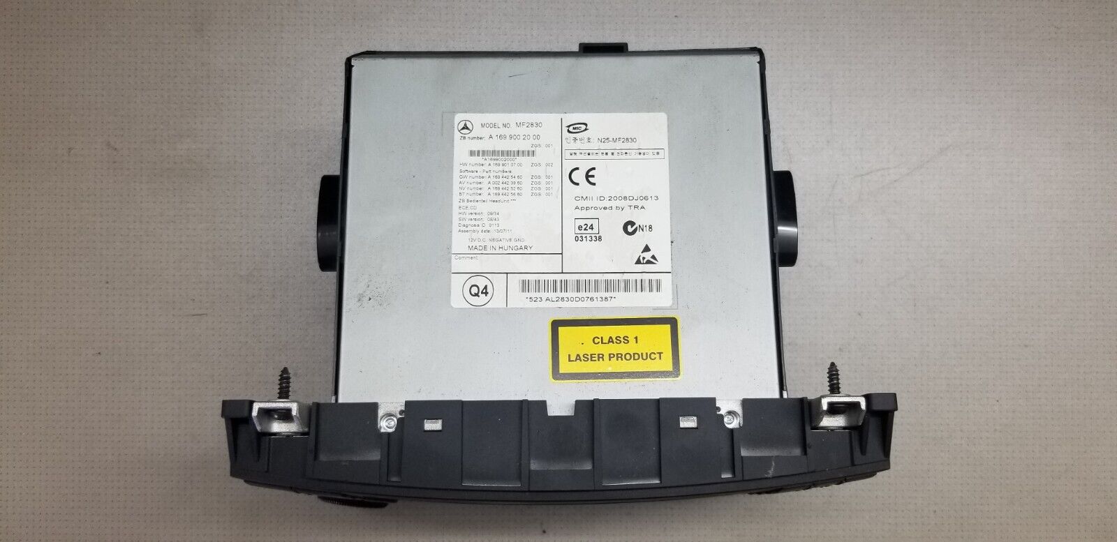 Mercedes Benz Sprinter W906 2006-2019 Radio/CD/Stereo Head Unit A1699002000/NO Code - Image 3