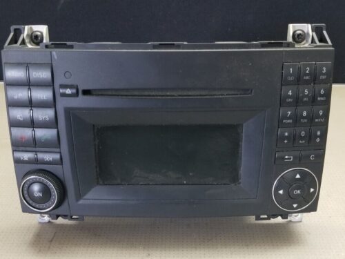 Front view of Mercedes Sprinter W906 2006-2019 Radio/CD/Stereo head unit A1699002000