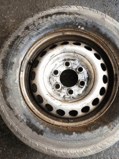 Mercedes Benz Sprinter Steel Wheel and Tyre/ 65R16C A0014014802