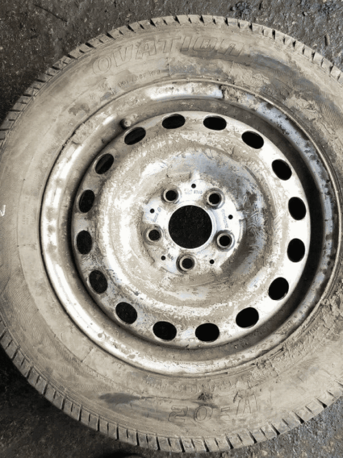 MERCEDES VITO 10-14 SINGLE STEEL WHEEL & TYRE 16 INCH A6394013302
